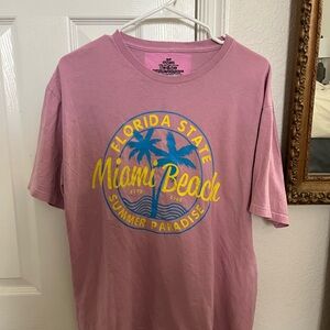 Miami Beach oversized tee